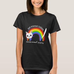 Gott schuf Autismus, weil Normalität den Autismus T-Shirt