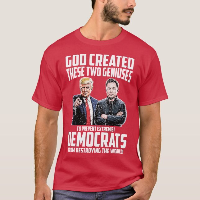 Gott schuf diese beiden Gattungen (2) T-Shirt (Vorderseite)