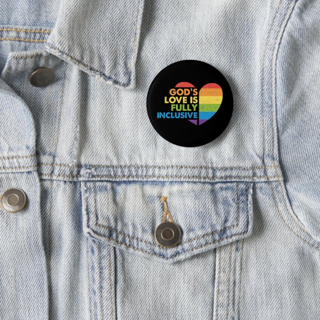 Gott Schwul Christlich Lgbt Button (Beispiel)