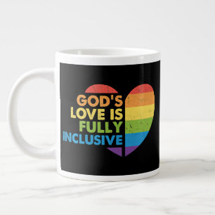 Gott Schwul Christlich Lgbt Jumbo-Tasse