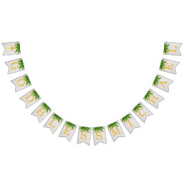 Gott segne 7 Briefe führen Fern-Taufgemeinschaft Wimpelkette