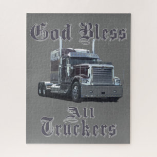 Gott segne alle LKWs Puzzle