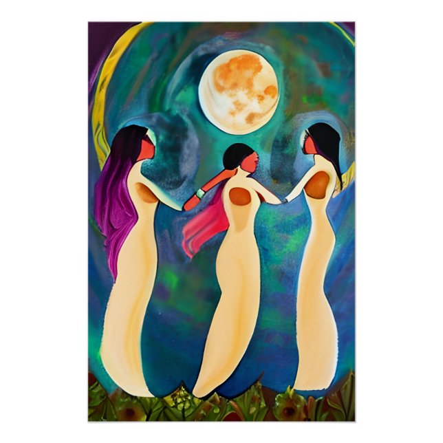 Gott segne alles unter dem Mond Poster (Vorderseite)