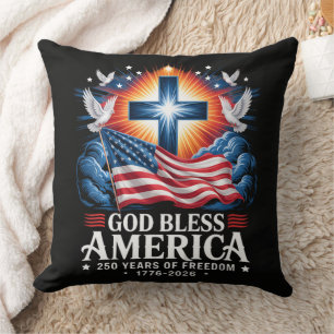 Gott segne Amerika 250 Jahre 1776-2026 Kissen