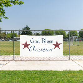 Gott segne Amerika anpassbar Banner
