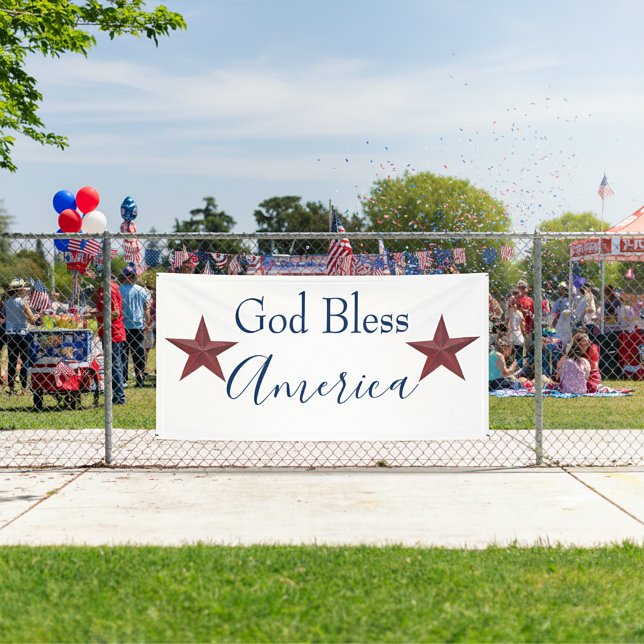 Gott segne Amerika Banner (Von Creator hochgeladen)