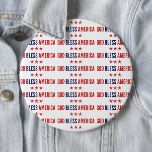 Gott segne Amerika Button