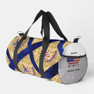 Gott segne Amerika-Freiheit-Tasche Duffle Bag