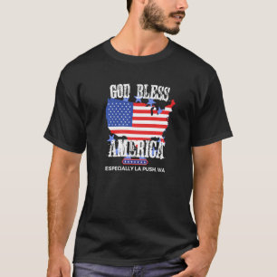 Gott segne Amerika, insbesondere La Push WA US-Bun T-Shirt