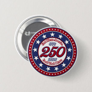 Gott segne Amerika Land, das ich liebe Button