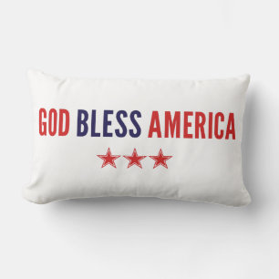 Gott segne Amerika Lendenkissen