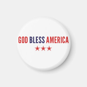 Gott segne Amerika Magnet