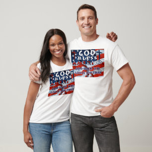 "Gott segne Amerika" - Maßgeschneidert T-Shirt
