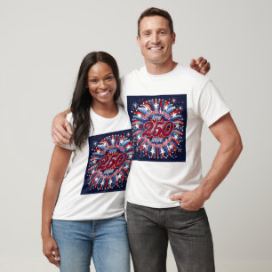 Gott segne Amerika mein Zuhause süßes Zuhause Graf T-Shirt