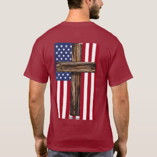 Gott segne Amerika, mein Zuhause, süßes Zuhause, r T-Shirt
