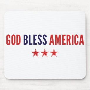 Gott segne Amerika Mousepad