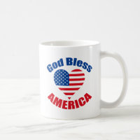 Gott segne Amerika Niedlich Patriotisch Christlich