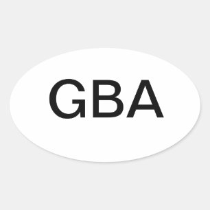 Gott segne Amerika Oval Autoaufkleber Ovaler Aufkleber