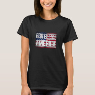 Gott segne Amerika Patriot T-Shirt