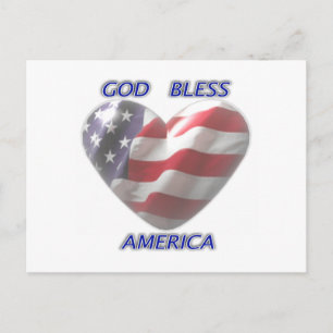 Gott segne Amerika Postkarten