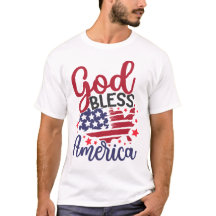 Gott segne Amerika T - Shirt