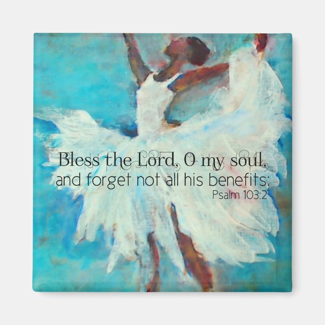 Gott segne das Lord Scripture Magnet (Vorne)