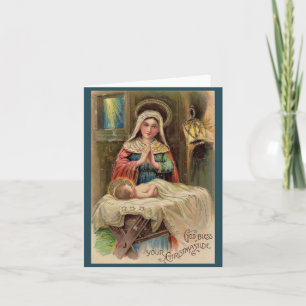 Gott segne deine Christmastide Karte