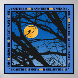 Gott segne den Mond Poster