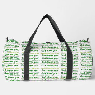 Gott segne dich Irischer Segen Duffle Bag