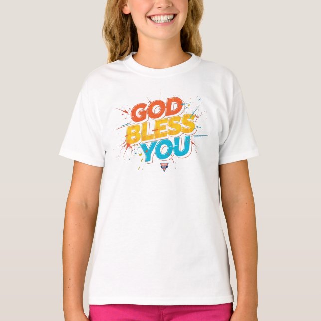 Gott segne dich T-Shirt (Vorderseite)