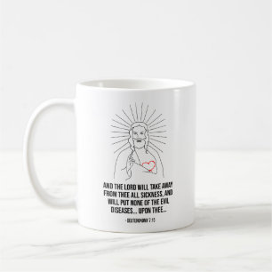 Gott segne dich. Und der Herr wird wegkommen Kaffeetasse