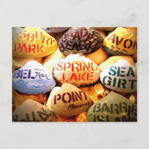 Gott segne die Jersey Shore. Postkarte