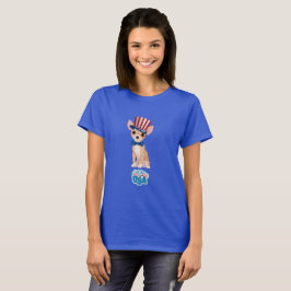 Gott segne die USA Chihuahua T-Shirt
