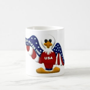 Gott segne die USA Kaffeetasse