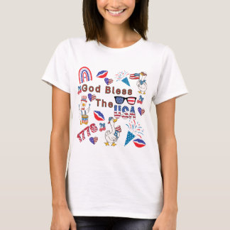 Gott segne die USA T-Shirt