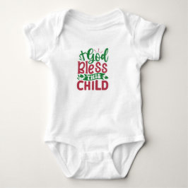Gott segne dieses Kind Baby Strampler