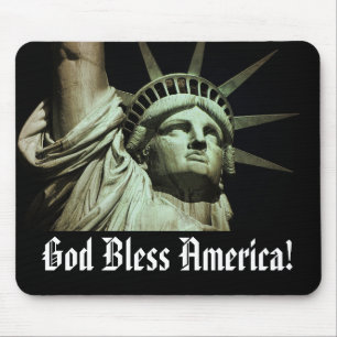 Gott segne Freiheit Mousepad