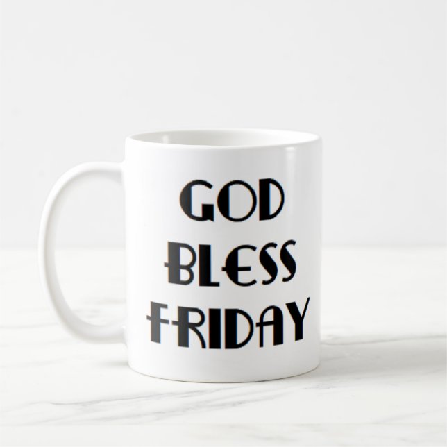 Gott segne fried kaffeetasse (Links)