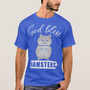 Gott segne Hamsters ein christlicher Hamster Lover T-Shirt