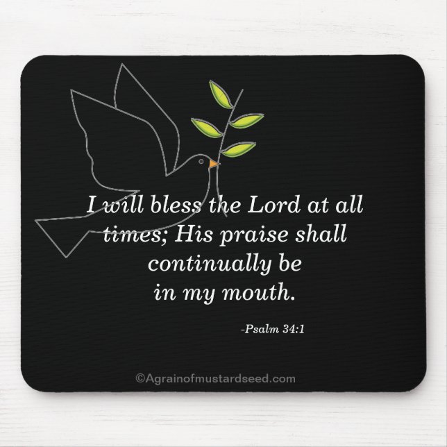 Gott segne mousepad (Vorne)