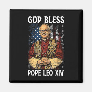 Gott segne neuer Papst Leo Xiv Katholische Kirche Magnet