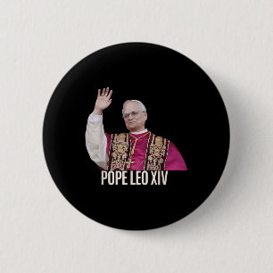 Gott segne Papst Leo Xiv 26. Button