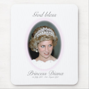 Gott segne Princess Diana Mousepad