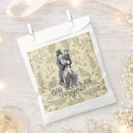 Gott segne uns alle Dickens Weihnachtslied Geschenktütchen