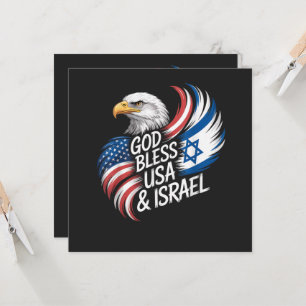 Gott segne USA Israel