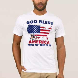 Gott segnen Amerika T-Shirt