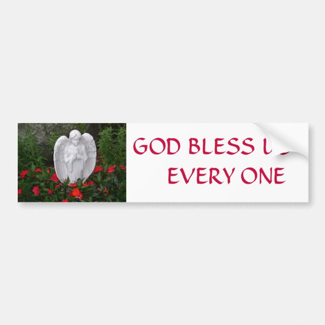 GOTT SEGNEN AUTOAUFKLEBER (Vorne)