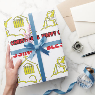 Gott segnen geschenkpapier