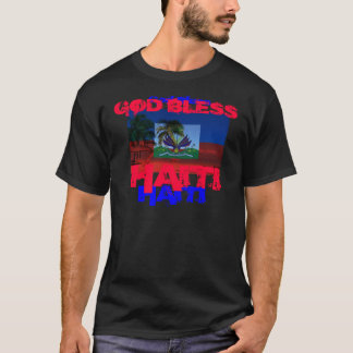 Gott segnen, HAITI, T-Shirt