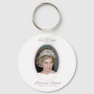 Gott segnen Prinzessin Diana Schlüsselanhänger